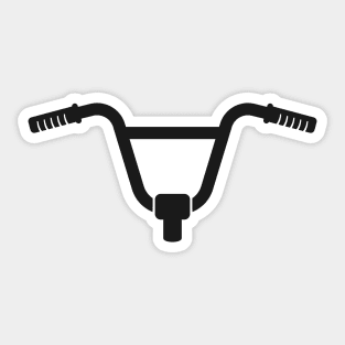 Retro BMX Handlebars Sticker